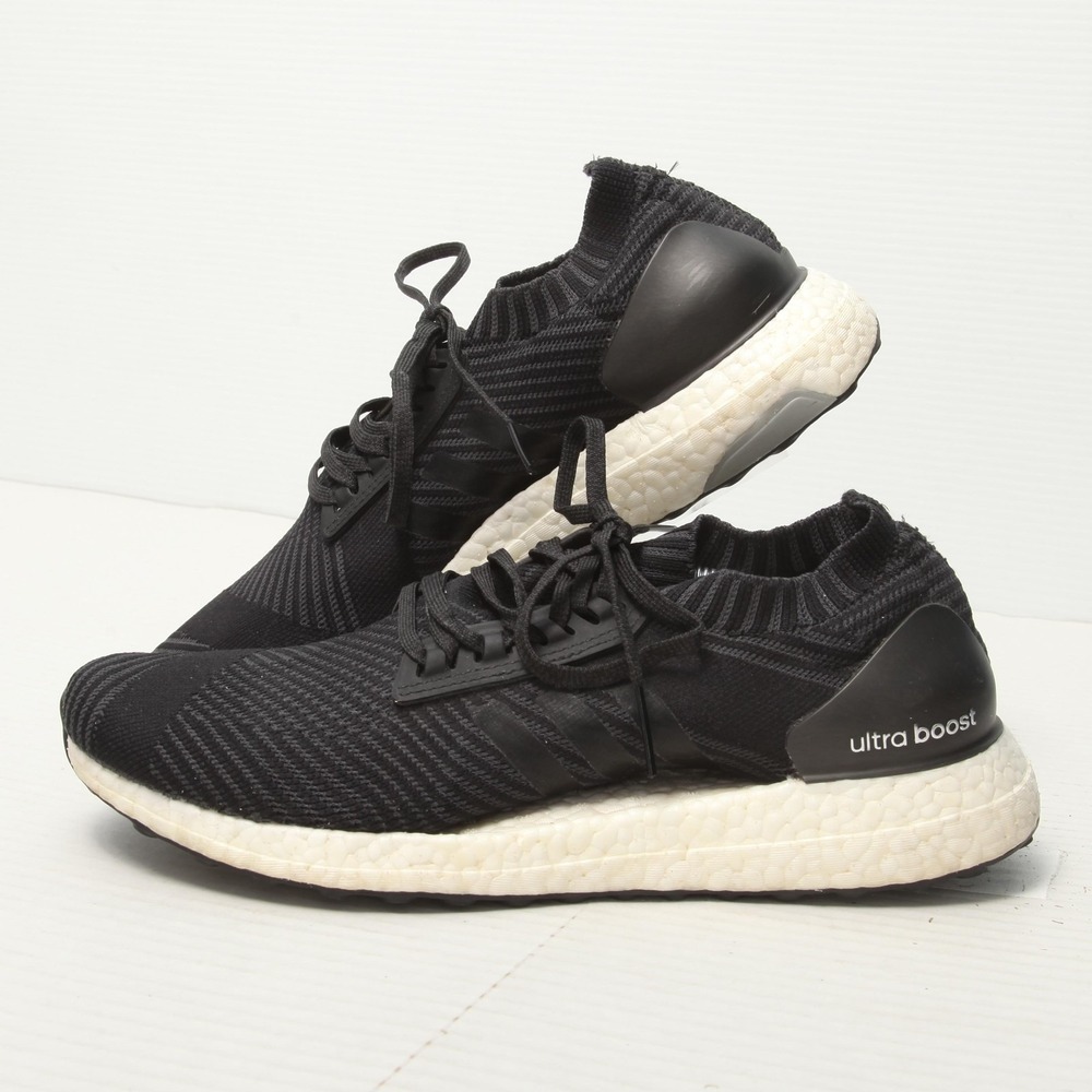 Adidas Ultraboost Shoes Womens Size 9 Black Knit Running Sneakers BB6162 - Picture 1 of 13